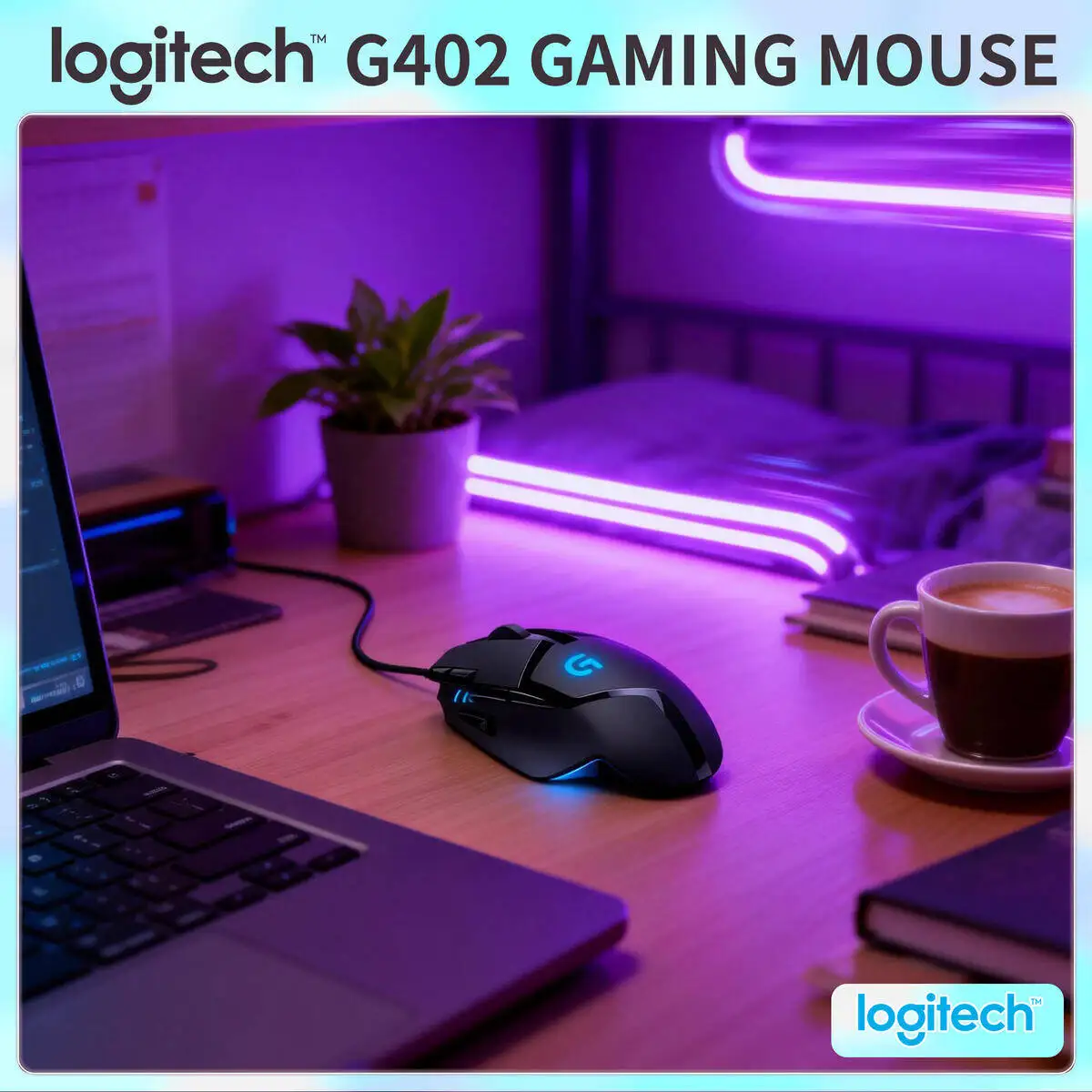 Проводная игровая мышь Logitech G402 Hyperion Fury, 8 программируемых кнопок, 4000 точек на дюйм, высокоскоростное отслеживание для геймеров
Проводная игровая мышь Logitech G402 Hyperion Fury, 8 программируемых кнопок, 4000 точек на дюйм, высокоскоростное отслеживание для геймеров