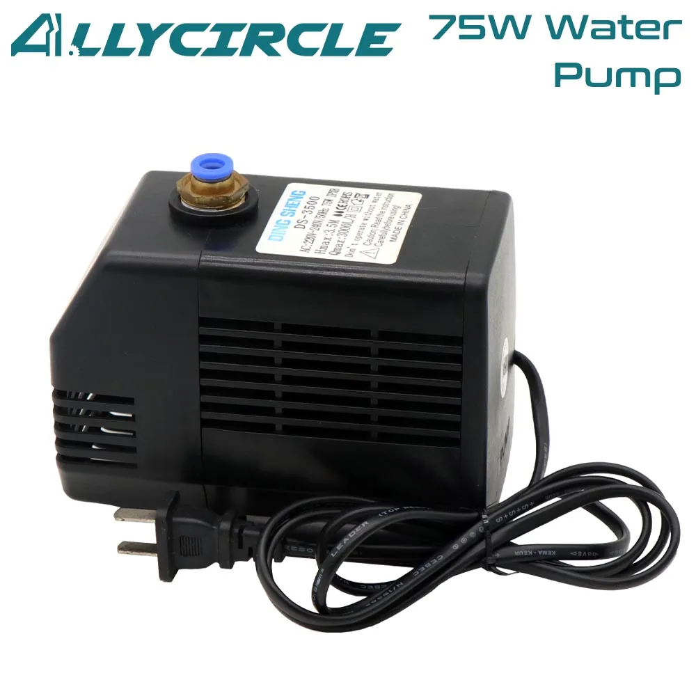 Water Pump 75W AC220V-240V/50HZ Working Voltage CNC Accessories 3.5M 3000L/H for CNC Machine
Water Pump 75W AC220V-240V/50HZ Working Voltage CNC Accessories 3.5M 3000L/H for CNC Machine
