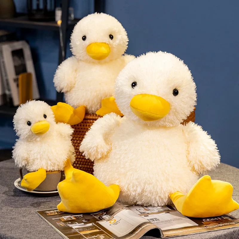 Kawaii Fluffly White Duck Plush Toys Soft Stuffed Animals Lifelike Cartoon Goose Dolls Baby Sleeping Pillow for Girls Kids Gifts
Kawaii Fluffly White Duck Plush Toys Soft Stuffed Animals Lifelike Cartoon Goose Dolls Baby Sleeping Pillow for Girls Kids Gifts