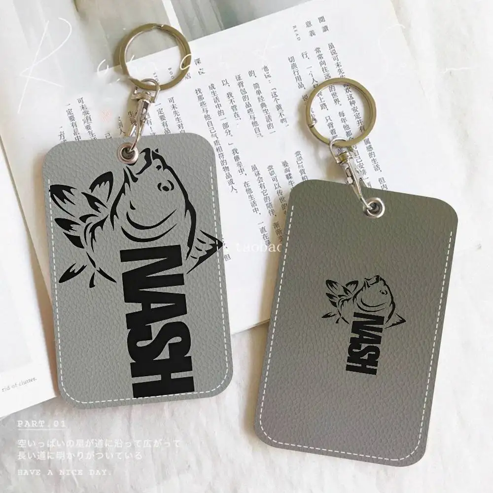 Nash Fishing Logo Style PU Access Card Holder with Keychain - Executive Protection for Bank card,Subway, Bus Card case
Nash Fishing Logo Style PU Access Card Holder with Keychain - Executive Protection for Bank card,Subway, Bus Card case