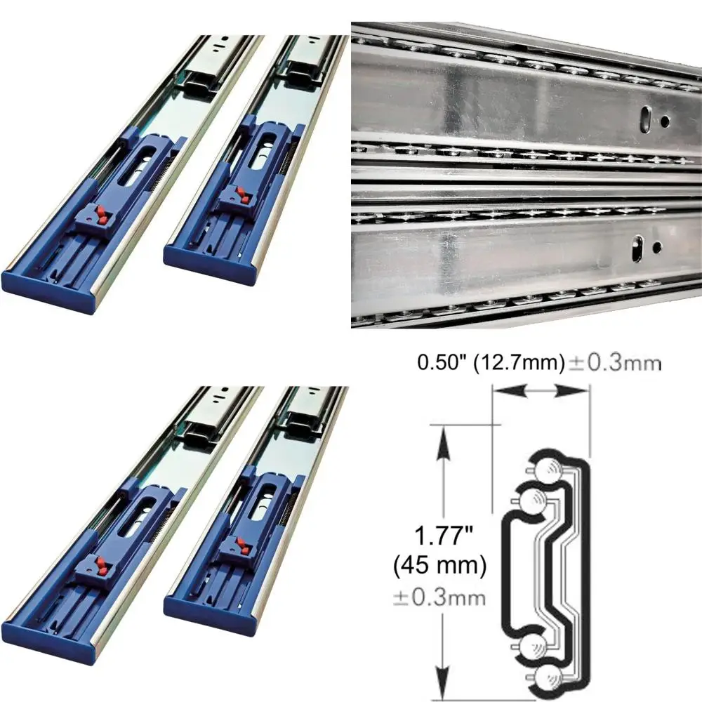 20-дюймовые городские универсальные выдвижные направляющие, 10 штук в упаковке, боковое крепление для закрытия
20-дюймовые городские универсальные выдвижные направляющие, 10 штук в упаковке, боковое крепление для закрытия