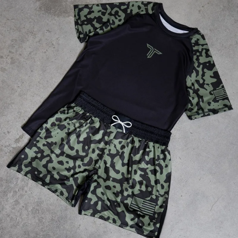 2026 Military Green Tactical Theme Combat Training Suit Set with Quick-Drying Short-Sleeve and Shorts, Outdoor Combat Sportswear
2026 Military Green Tactical Theme Combat Training Suit Set with Quick-Drying Short-Sleeve and Shorts, Outdoor Combat Sportswear