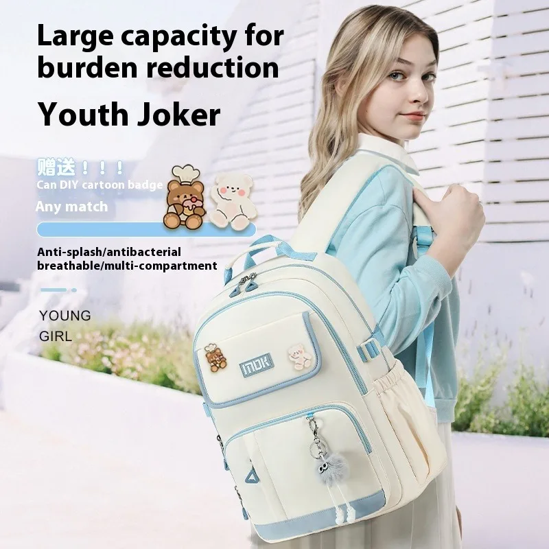 School Backpacks For Teenagers Girls Backpack for School Elementary Student Bag Child Girl Bookbag
School Backpacks For Teenagers Girls Backpack for School Elementary Student Bag Child Girl Bookbag