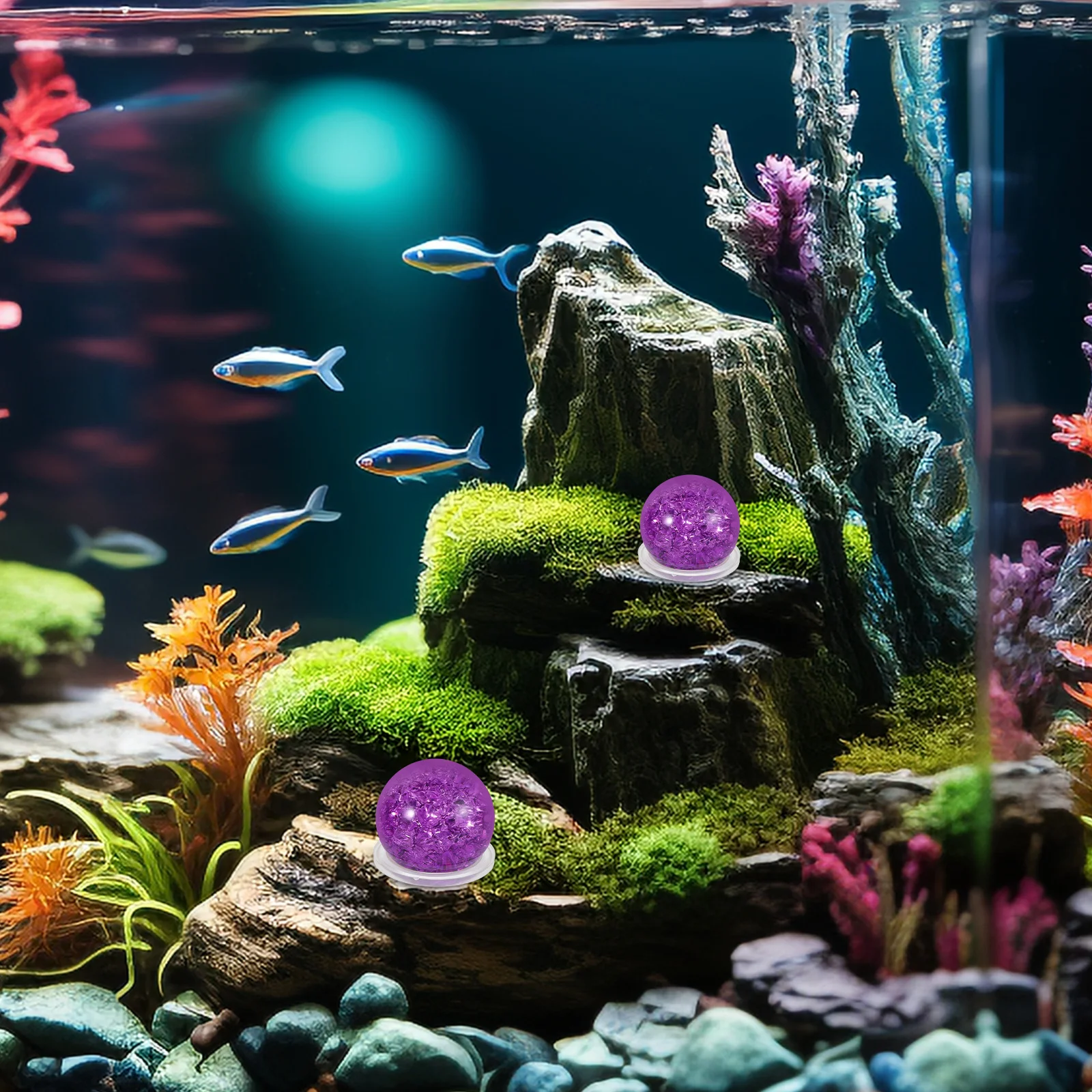 2Sets Ice Cracked Glass Orbs Decorative Balls Tabletop Waterfall Fountain Rolling Crystal Sphere Stand Aquarium Decor
2Sets Ice Cracked Glass Orbs Decorative Balls Tabletop Waterfall Fountain Rolling Crystal Sphere Stand Aquarium Decor