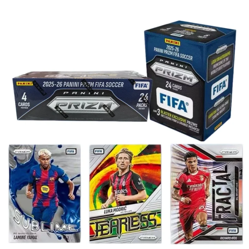 In Stock 2025-26 Topps Panini Prizm Fifa Soccer Hobby Box 12 Packs/Box 12 Cards/Pack 1 Autograph 5 Numbered Prizms 12 Inserts
In Stock 2025-26 Topps Panini Prizm Fifa Soccer Hobby Box 12 Packs/Box 12 Cards/Pack 1 Autograph 5 Numbered Prizms 12 Inserts
