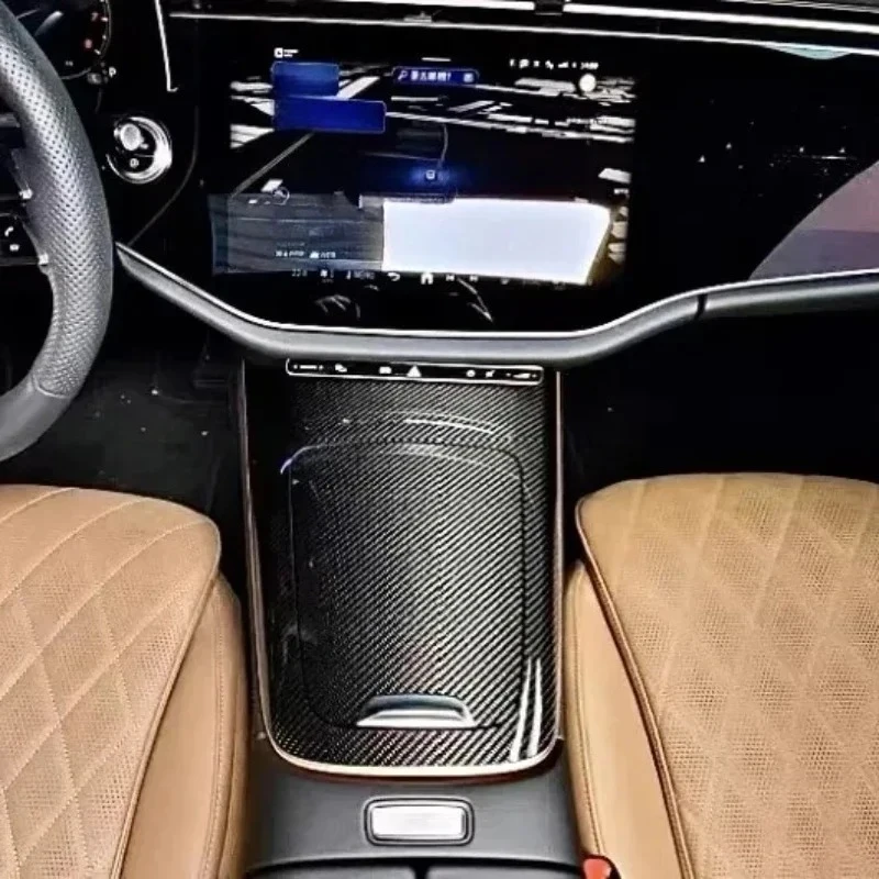 For Mercedes Benz C E Class W214 W206 Center Console Real Dry Carbon Fiber Interior Panel Cover Trim Modification Accessories
For Mercedes Benz C E Class W214 W206 Center Console Real Dry Carbon Fiber Interior Panel Cover Trim Modification Accessories