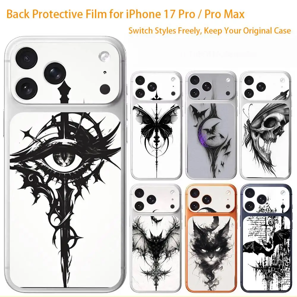 Gothic design elements Premium Skin Wrap for iPhone 17 Pro/Max, Back Frame Camera Protective Decal (Not Case)
Gothic design elements Premium Skin Wrap for iPhone 17 Pro/Max, Back Frame Camera Protective Decal (Not Case)