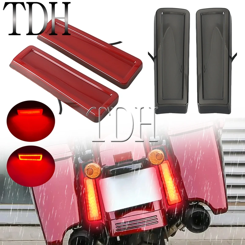 Motorcycle LED Rear Saddlebag Filler Brake Light Running Accent Insert Support Lamp For Harley Touring Street Road Glide King
Motorcycle LED Rear Saddlebag Filler Brake Light Running Accent Insert Support Lamp For Harley Touring Street Road Glide King