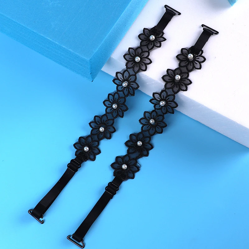 Sexy Lace Women Bra Straps Pearl Floral Shoulder Strap Anti-slip Off-the-shoulder Underwear Straps Adjustable Bra Accessories
Sexy Lace Women Bra Straps Pearl Floral Shoulder Strap Anti-slip Off-the-shoulder Underwear Straps Adjustable Bra Accessories