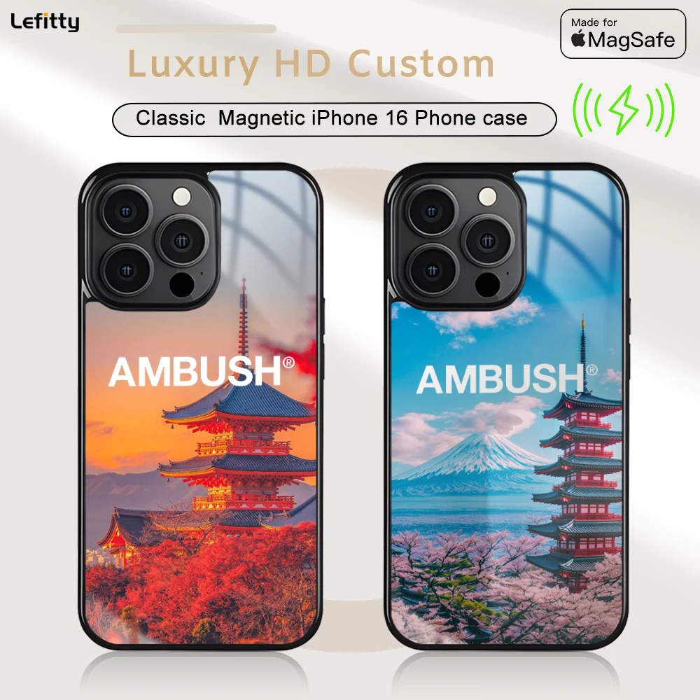 A-Classic Japanese Landscape Phone Case For iPhone 16 15 14 13 12 11 Pro Max Plus Mini Magnetic Magsafe Wireless Charging Cover
A-Classic Japanese Landscape Phone Case For iPhone 16 15 14 13 12 11 Pro Max Plus Mini Magnetic Magsafe Wireless Charging Cover