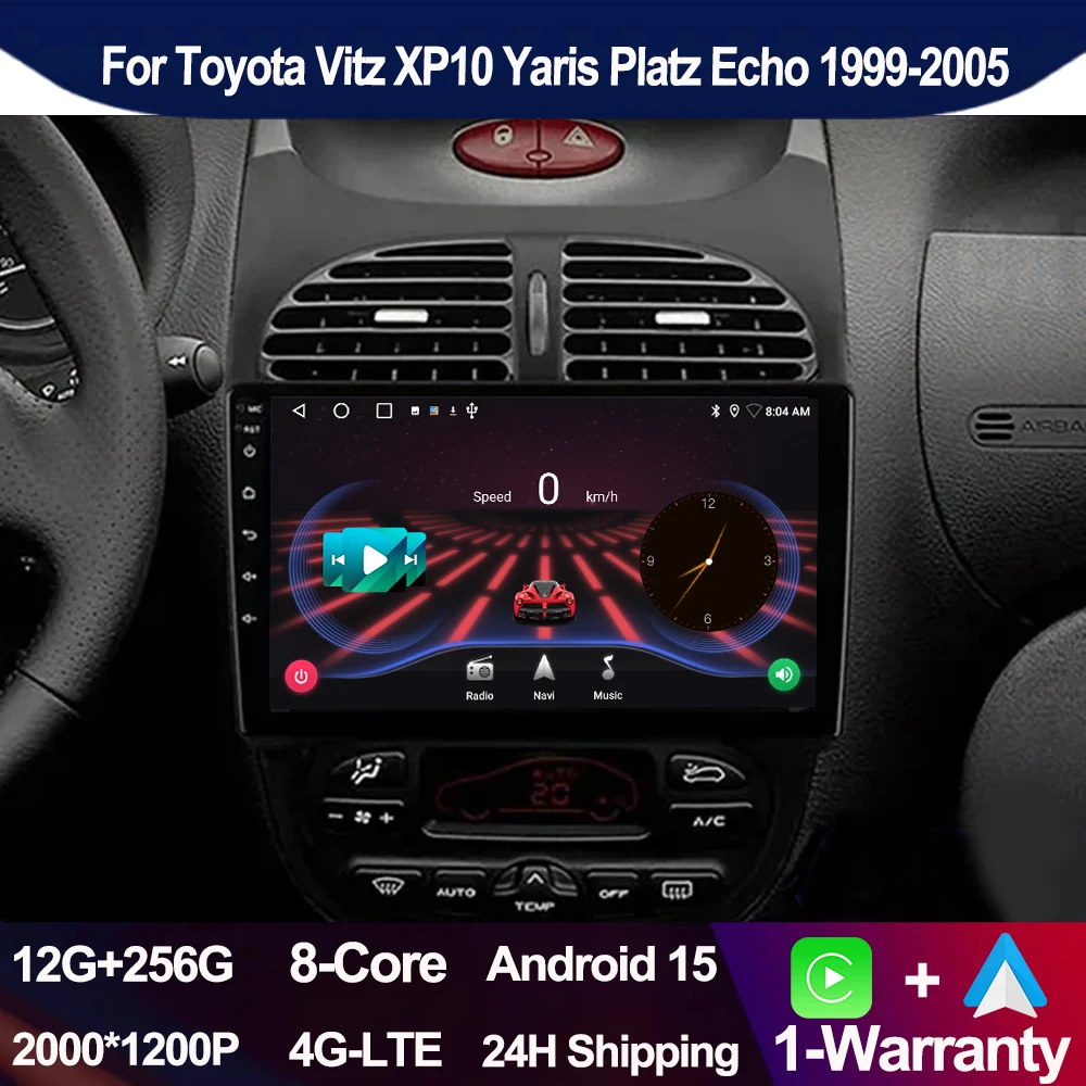 Car Radio For Peugeot 206 206CC 206SW 2001 - 2008 wireless CarPlay Android 15 Auto car intelligent systems No 2 din 2din DVD
Car Radio For Peugeot 206 206CC 206SW 2001 - 2008 wireless CarPlay Android 15 Auto car intelligent systems No 2 din 2din DVD