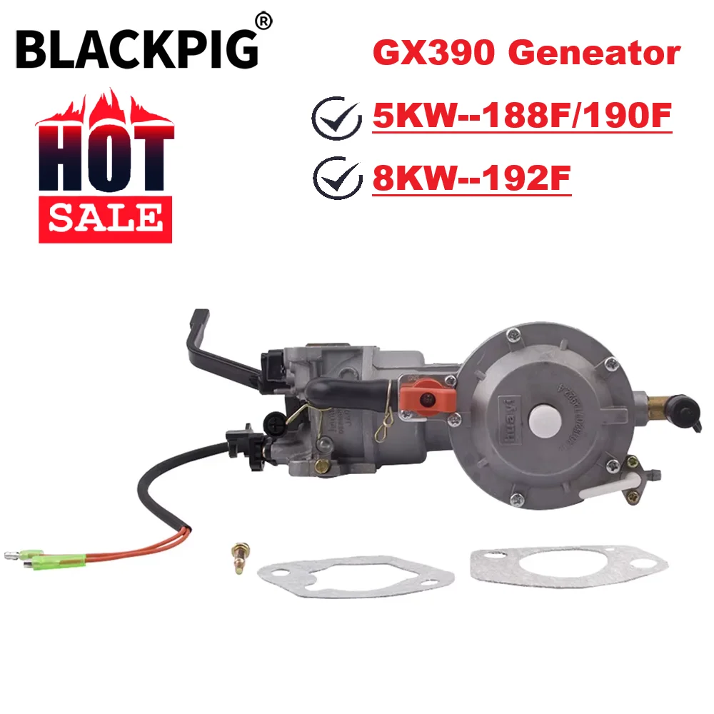 5KW 8KW GX390 Generator Dual Fuel LPG Carburetor Conversion Kit 188F 190F 192F Manual Choke Type For Gasolina Generator Parts
5KW 8KW GX390 Generator Dual Fuel LPG Carburetor Conversion Kit 188F 190F 192F Manual Choke Type For Gasolina Generator Parts