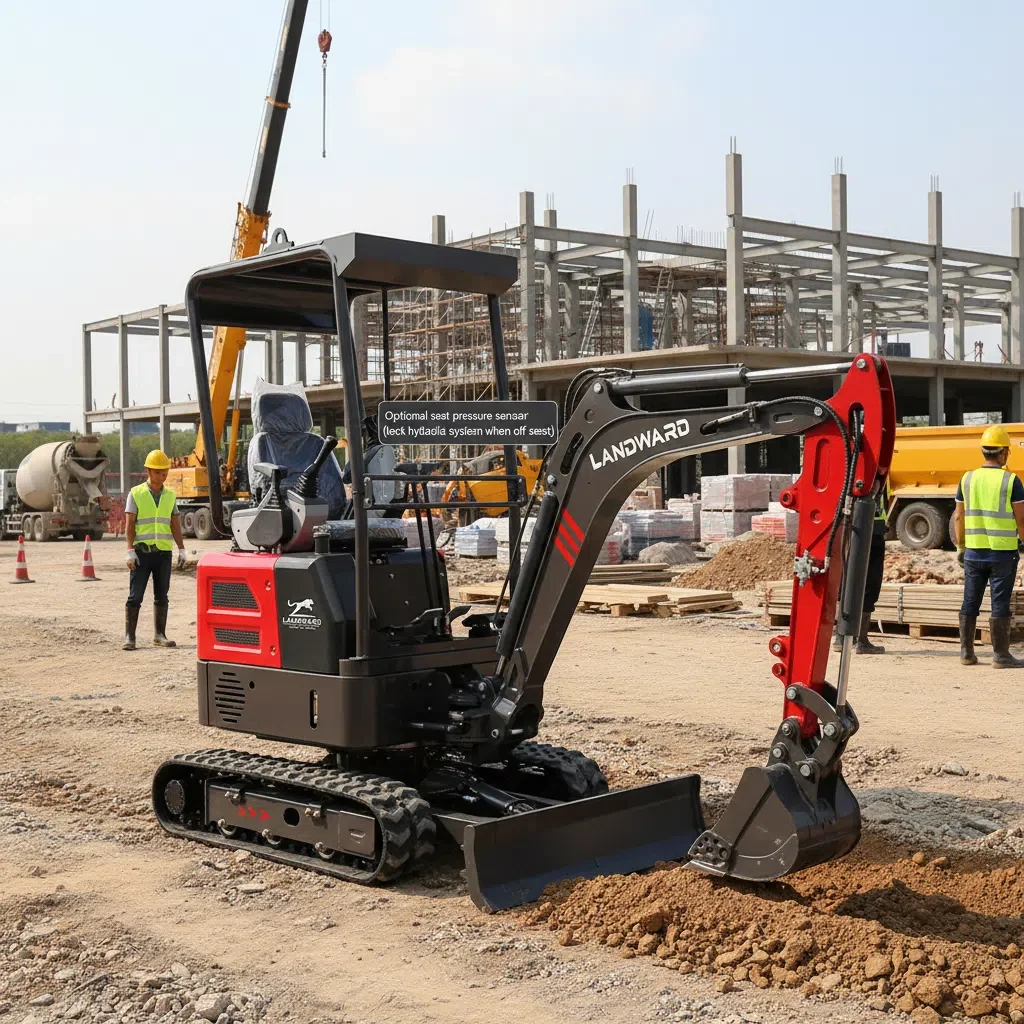 Chinese Factory 2Ton Excavator Micro Digger High Quality Multifunctional Small Escavatore Hydraulic Crawler Excavator Customized
Chinese Factory 2Ton Excavator Micro Digger High Quality Multifunctional Small Escavatore Hydraulic Crawler Excavator Customized