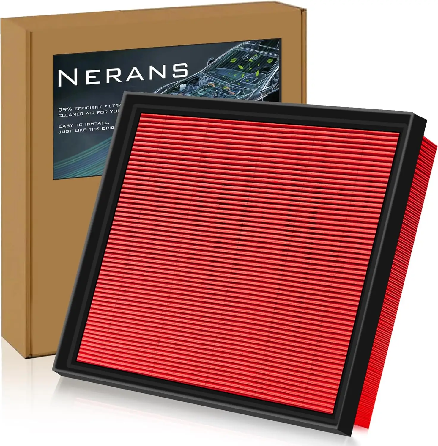 CA12377 Engine Air Filter – Exact Fit for Toyota RAV4 2019-2023, Camry 2018-2023, Highlander 2020-2023, Avalon 2019-2022, ES300
CA12377 Engine Air Filter – Exact Fit for Toyota RAV4 2019-2023, Camry 2018-2023, Highlander 2020-2023, Avalon 2019-2022, ES300