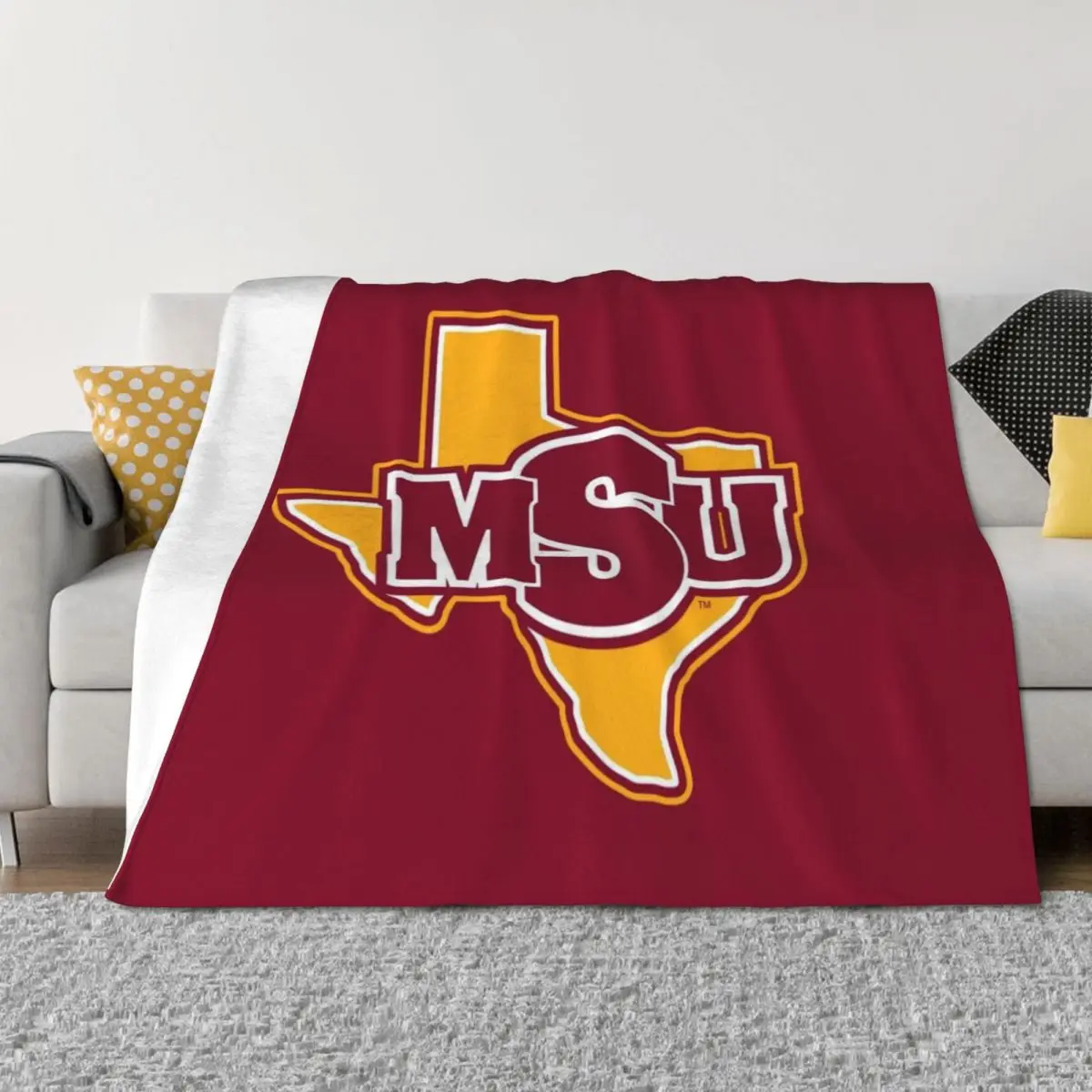 Midwestern State University Throw Blanket Luxury Throw Large Hairys Multi-Purpose Blankets
Midwestern State University Throw Blanket Luxury Throw Large Hairys Multi-Purpose Blankets