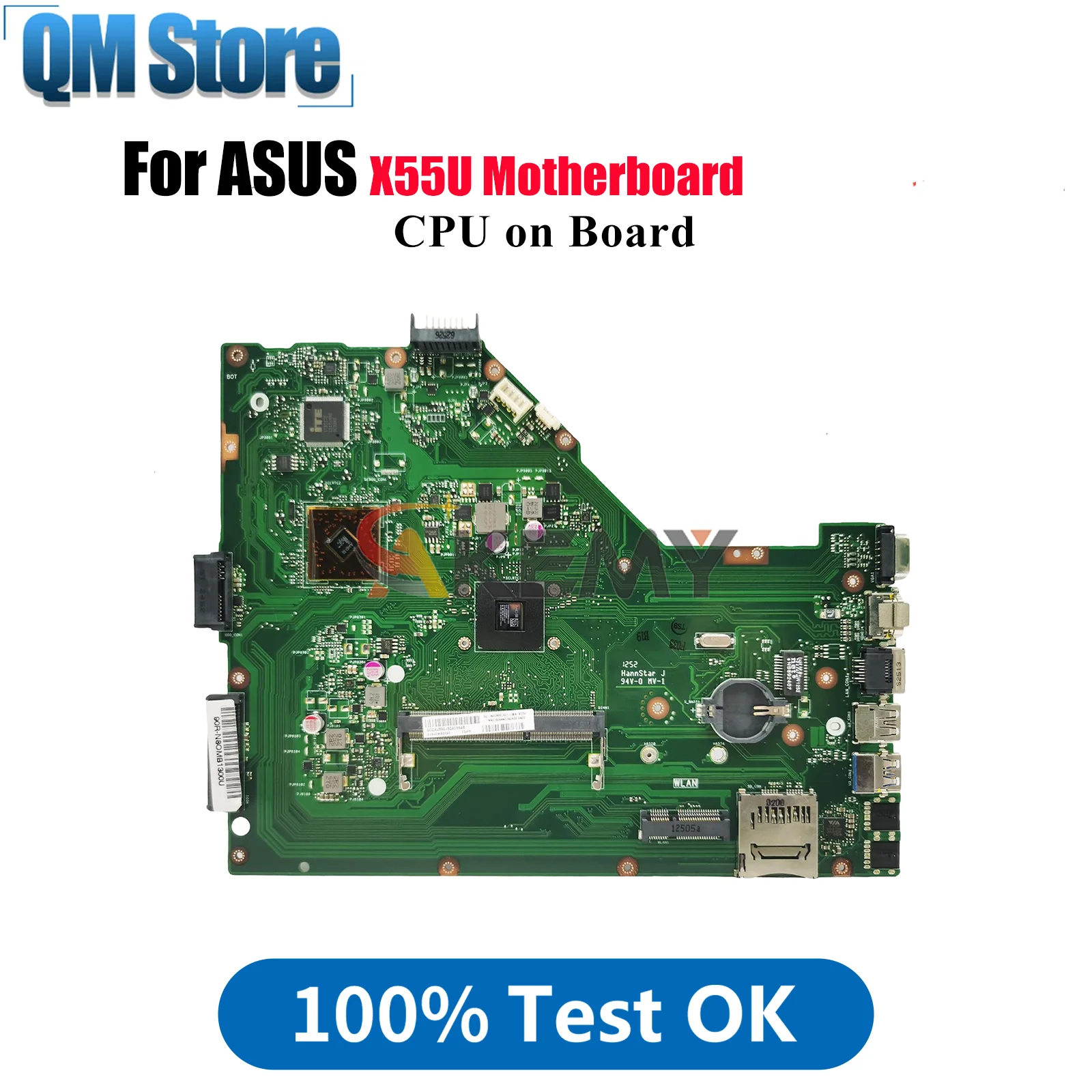 X55U Laptop Motherboard For ASUS VivoBook X55U X55U Notebook Mainboard With CPU 100% tests OK fast shipping High quality
X55U Laptop Motherboard For ASUS VivoBook X55U X55U Notebook Mainboard With CPU 100% tests OK fast shipping High quality