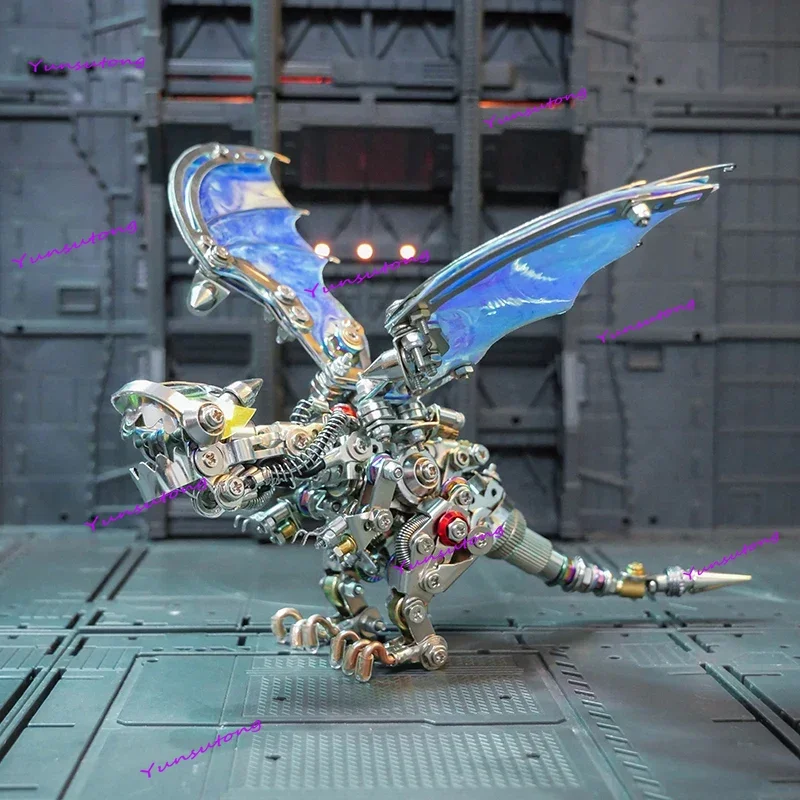 DIY Flying Dragon Metal Model Kit Mechanical 3D Puzzles jigsaw Dragons Assembly Animals Toys for Adults Kids Gifts - 630PCS
DIY Flying Dragon Metal Model Kit Mechanical 3D Puzzles jigsaw Dragons Assembly Animals Toys for Adults Kids Gifts - 630PCS