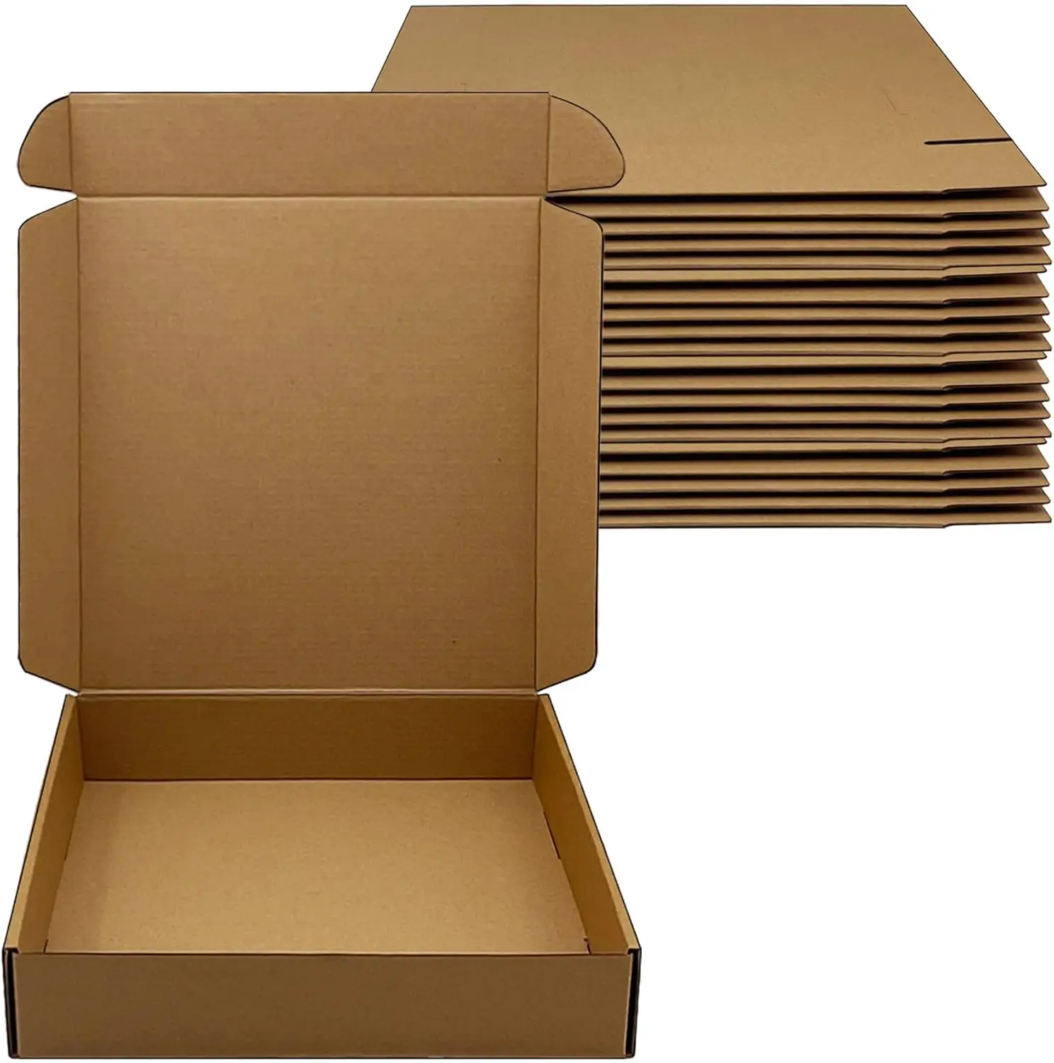 10x10x2 Corrugated Shipping Boxes Set of 20, Brown Mailer Boxes for Small Business Packaging, Mailing Boxes Bulk for Books
10x10x2 Corrugated Shipping Boxes Set of 20, Brown Mailer Boxes for Small Business Packaging, Mailing Boxes Bulk for Books