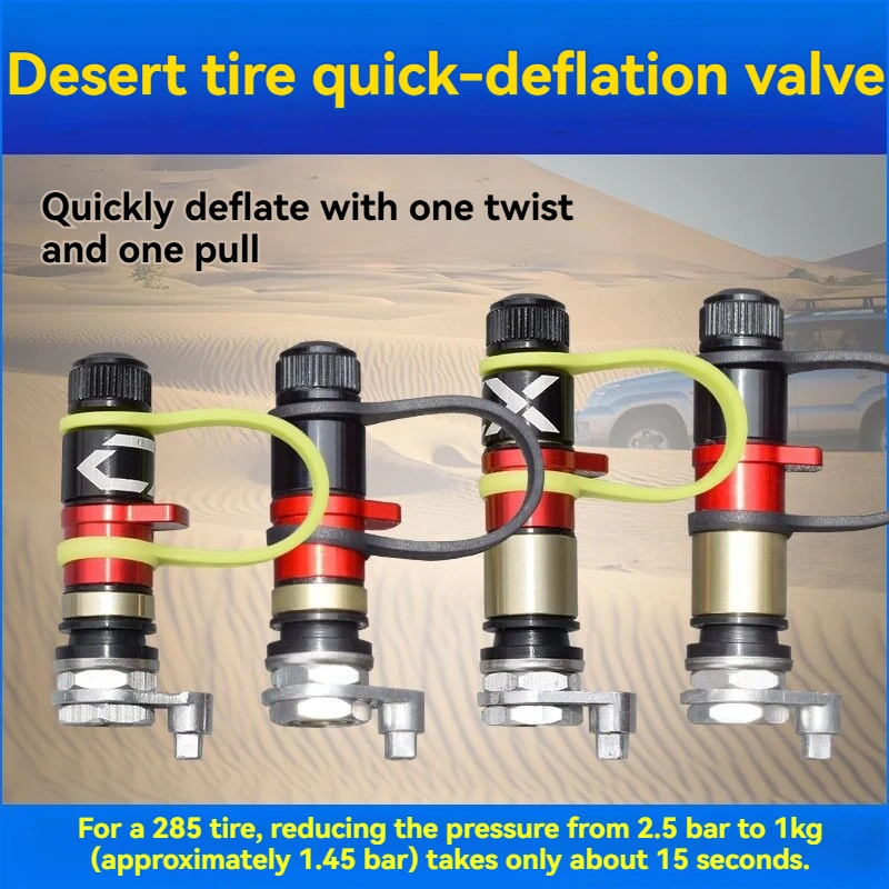 Auto Tire Fast Pressure Relief Valve Off-road Vehicle Tire Relief Valve Desert Tire Relief Valve
Auto Tire Fast Pressure Relief Valve Off-road Vehicle Tire Relief Valve Desert Tire Relief Valve