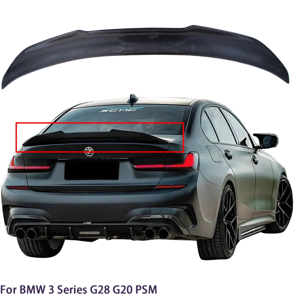 For BMW 3 Series G20 G28&M3 G80 PSM Style Carbon fiber Rear Spoiler Trunk wing 2018-2025
For BMW 3 Series G20 G28&M3 G80 PSM Style Carbon fiber Rear Spoiler Trunk wing 2018-2025