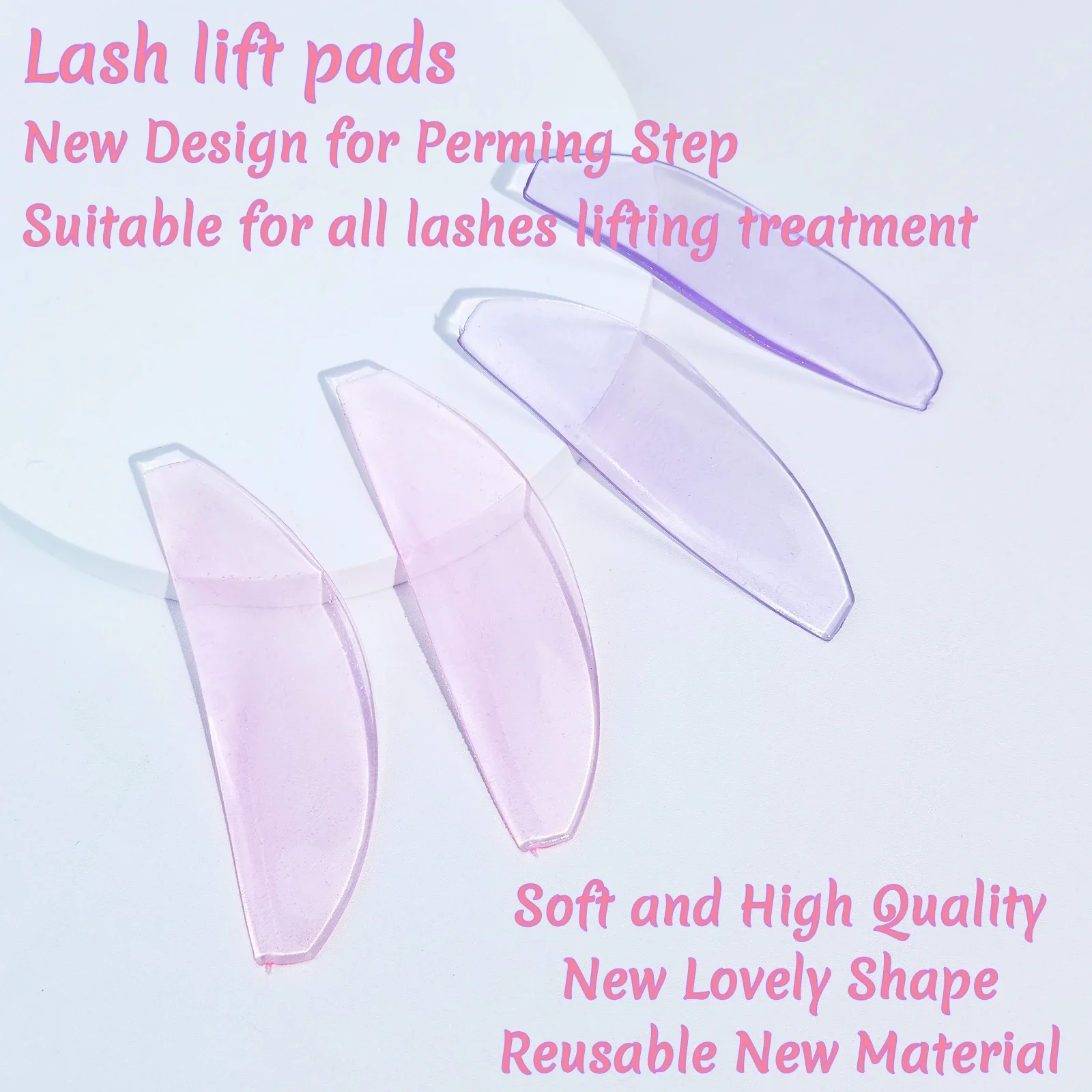 1 pair softening lash lift pads, Ultra-Thin Reusable,for perming or dyeing eyelashes or eyelash extension, with box
1 pair softening lash lift pads, Ultra-Thin Reusable,for perming or dyeing eyelashes or eyelash extension, with box