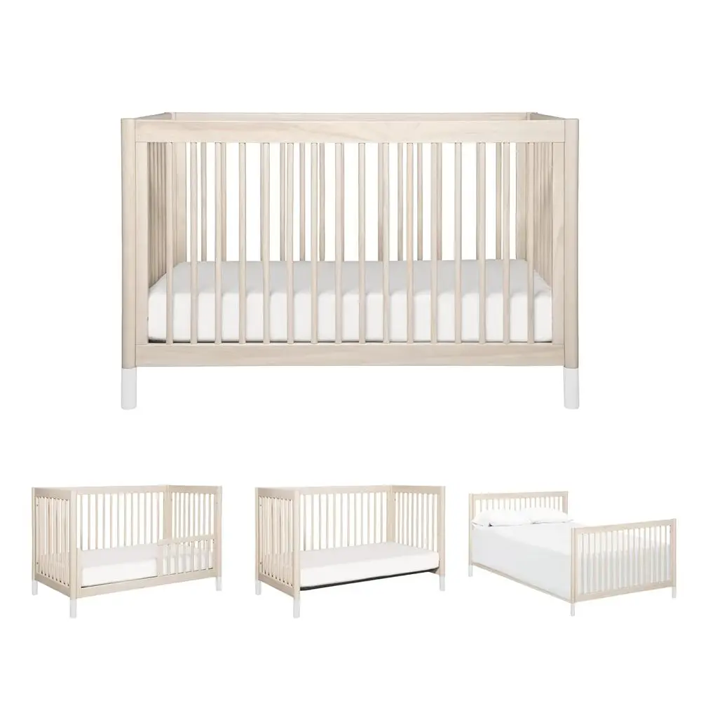 4-in-1 Convertible Crib with Toddler Bed, Daybed & Full-Size Conversion - GREENGUARD Gold Certified - 4 Adjustable Mattress Heig
4-in-1 Convertible Crib with Toddler Bed, Daybed & Full-Size Conversion - GREENGUARD Gold Certified - 4 Adjustable Mattress Heig