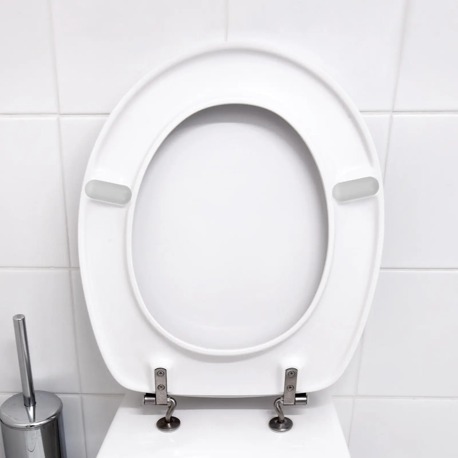 4Pcs Toilet Seat Spacer High Density Plastic Bumper Protects Lid Quiet Close Anti Vibration Mounting Pads Grey
4Pcs Toilet Seat Spacer High Density Plastic Bumper Protects Lid Quiet Close Anti Vibration Mounting Pads Grey