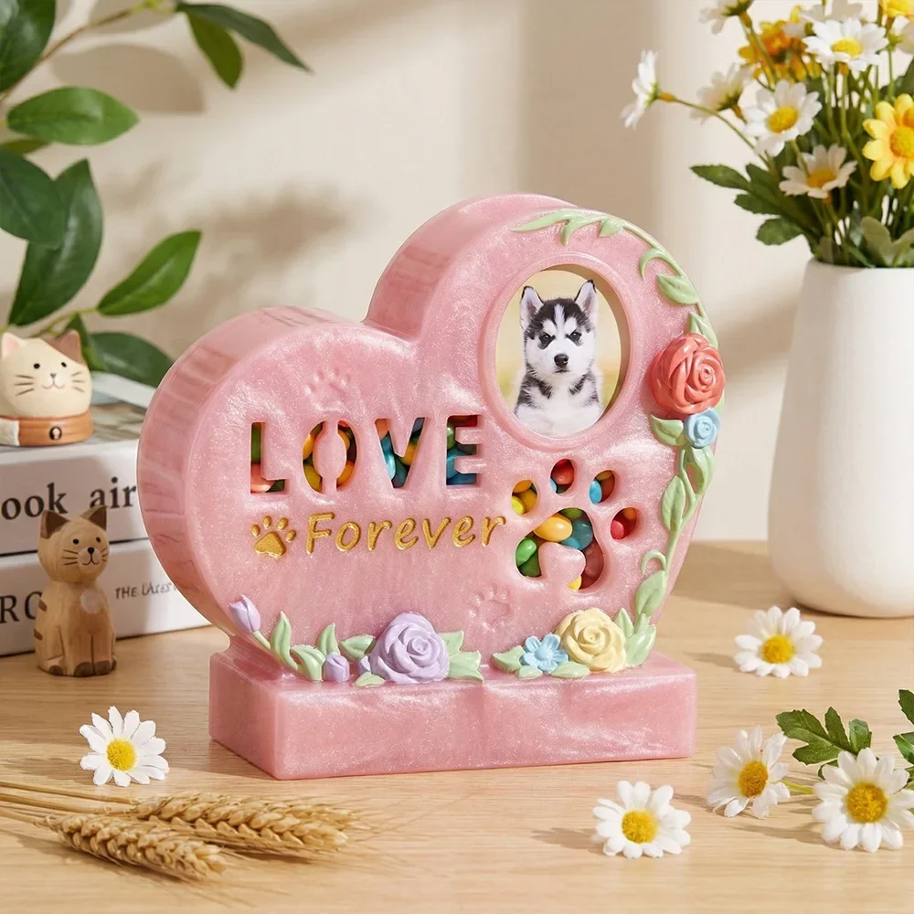 Heart-Shaped Pet Keepsake Urn Silicone Mold - DIY Resin & Plaster Memorial Plaque for Cats, Dogs & Beloved Pets
Heart-Shaped Pet Keepsake Urn Silicone Mold - DIY Resin & Plaster Memorial Plaque for Cats, Dogs & Beloved Pets