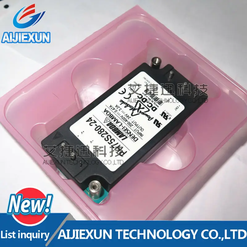 МОДУЛЬ PH75S280-24, 1 шт., простая функция, преобразователи постоянного тока от 50 до 600 Вт в наличии, 100% новые и оригинальные
МОДУЛЬ PH75S280-24, 1 шт., простая функция, преобразователи постоянного тока от 50 до 600 Вт в наличии, 100% новые и оригинальные