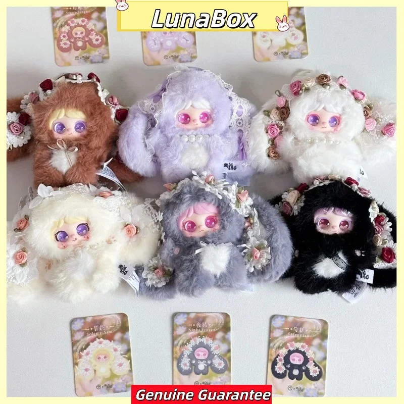 Original Mielno Floral Bride Septet Series Blind Box Cute Plush Doll Key Pendant Bag Charm Decoration Gift For Adult Collectors
Original Mielno Floral Bride Septet Series Blind Box Cute Plush Doll Key Pendant Bag Charm Decoration Gift For Adult Collectors