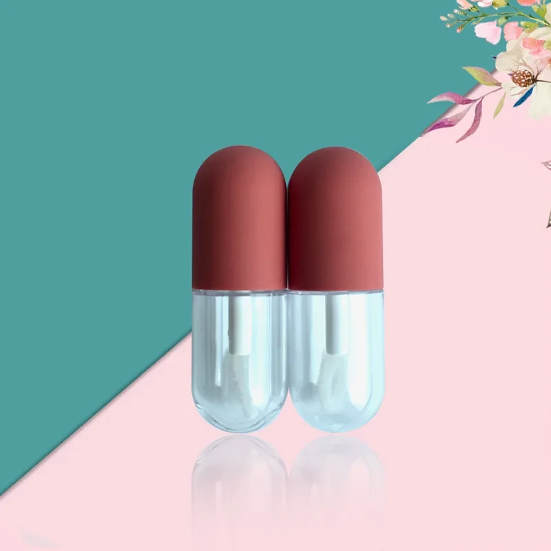 4.5ml Lip Glaze Empty Tube Mini Small Capsule Circular Bottle Frosted Rubber Transparent Plastic Packaging Material Lipstick
4.5ml Lip Glaze Empty Tube Mini Small Capsule Circular Bottle Frosted Rubber Transparent Plastic Packaging Material Lipstick