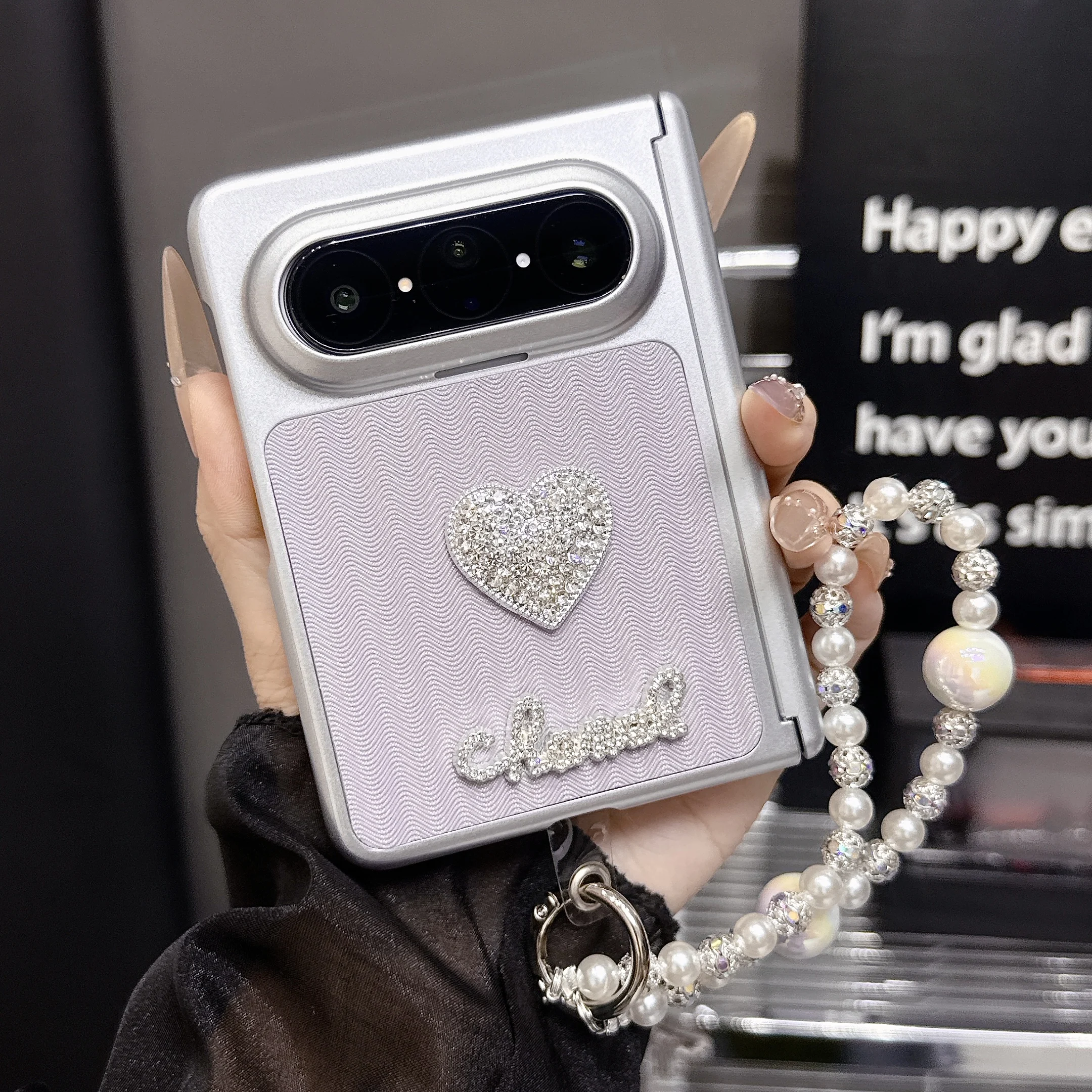 Back Cover For Huawei Pura X Max Case 3D Diamond Love Bracelet Wristband Chain Shockproof Phone Case
Back Cover For Huawei Pura X Max Case 3D Diamond Love Bracelet Wristband Chain Shockproof Phone Case