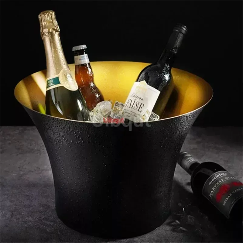 304 stainless steel Deer Head ear GOLD SILVER big ICE BUCKET BOWL CHAMPAGNE Large champagne bar bucket beer bucket basin
304 stainless steel Deer Head ear GOLD SILVER big ICE BUCKET BOWL CHAMPAGNE Large champagne bar bucket beer bucket basin
