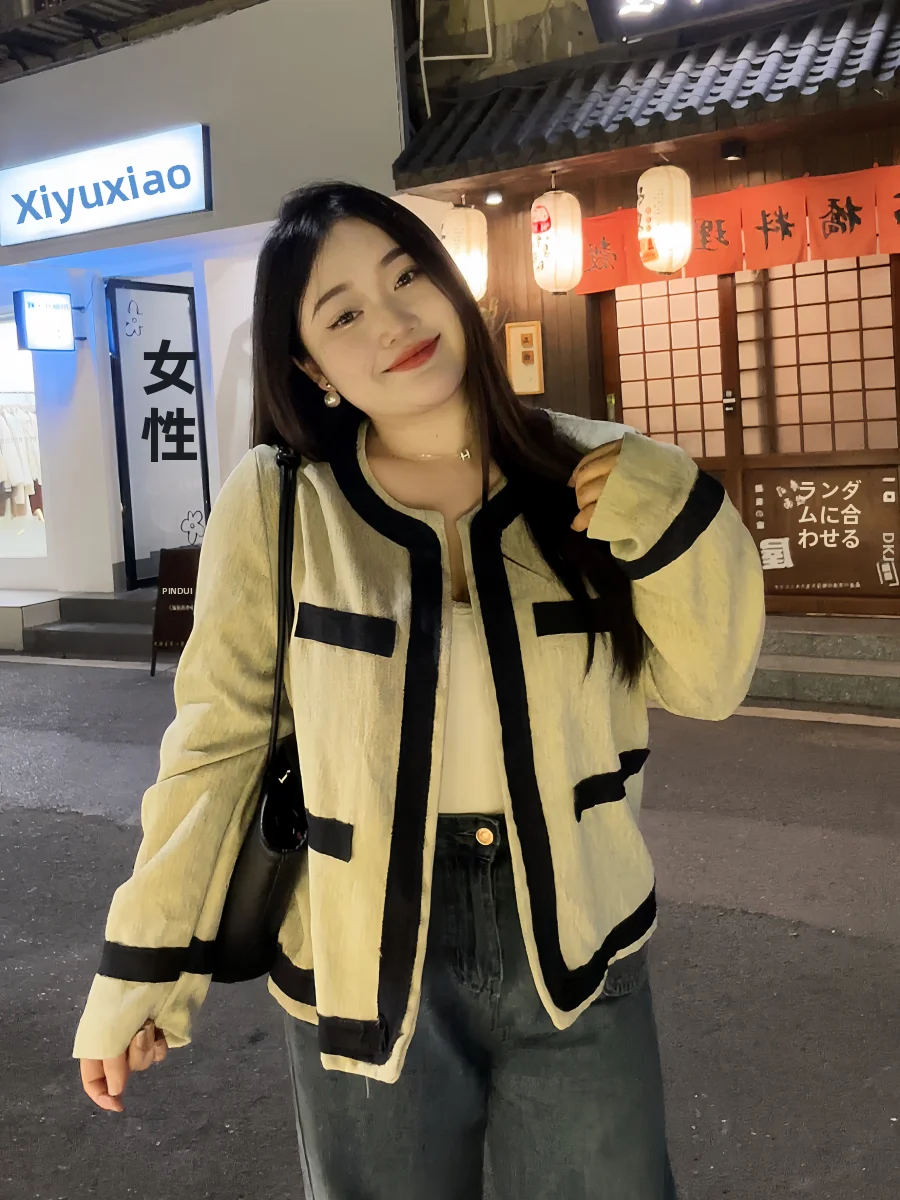 plus Size Elegant Small Fragrance Style Jacket Women's Autumn Winter New Slimming High-End Loose Short Top Trendy
plus Size Elegant Small Fragrance Style Jacket Women's Autumn Winter New Slimming High-End Loose Short Top Trendy