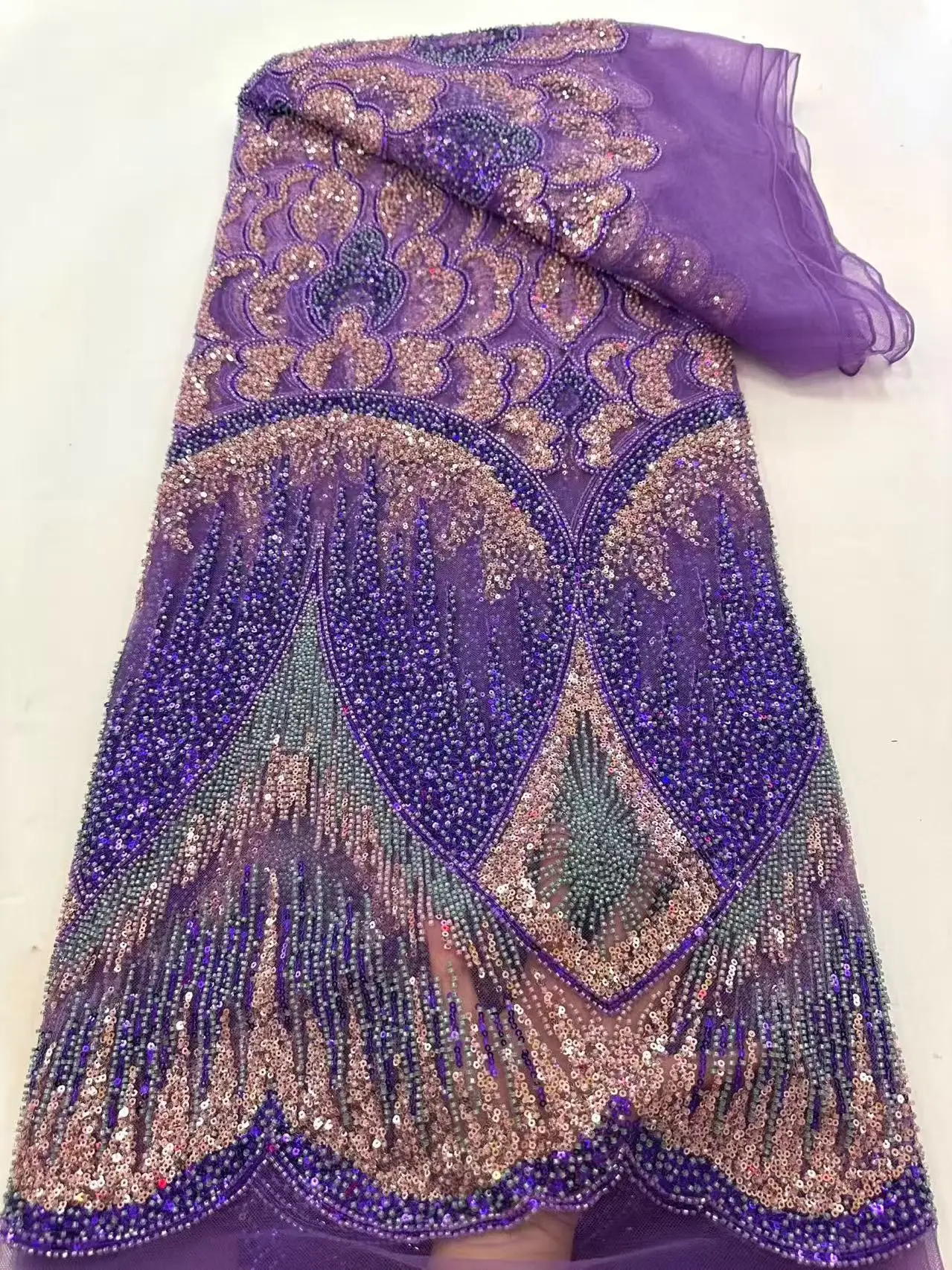 Salouva African Sequins Lace Fabric Nigerian 2026 High Quality French Beaded Mesh Tulle Embroidery Wedding Dresses Lace Sewing
Salouva African Sequins Lace Fabric Nigerian 2026 High Quality French Beaded Mesh Tulle Embroidery Wedding Dresses Lace Sewing