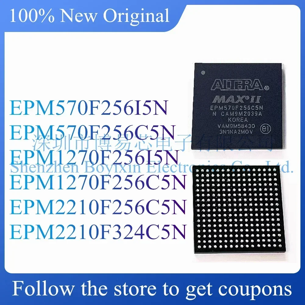 NEW EPM570F256I5N EPM570F256C5N EPM1270F256I5N EPM1270F256C5N EPM2210F256C5N EPM2210F324C5N
NEW EPM570F256I5N EPM570F256C5N EPM1270F256I5N EPM1270F256C5N EPM2210F256C5N EPM2210F324C5N