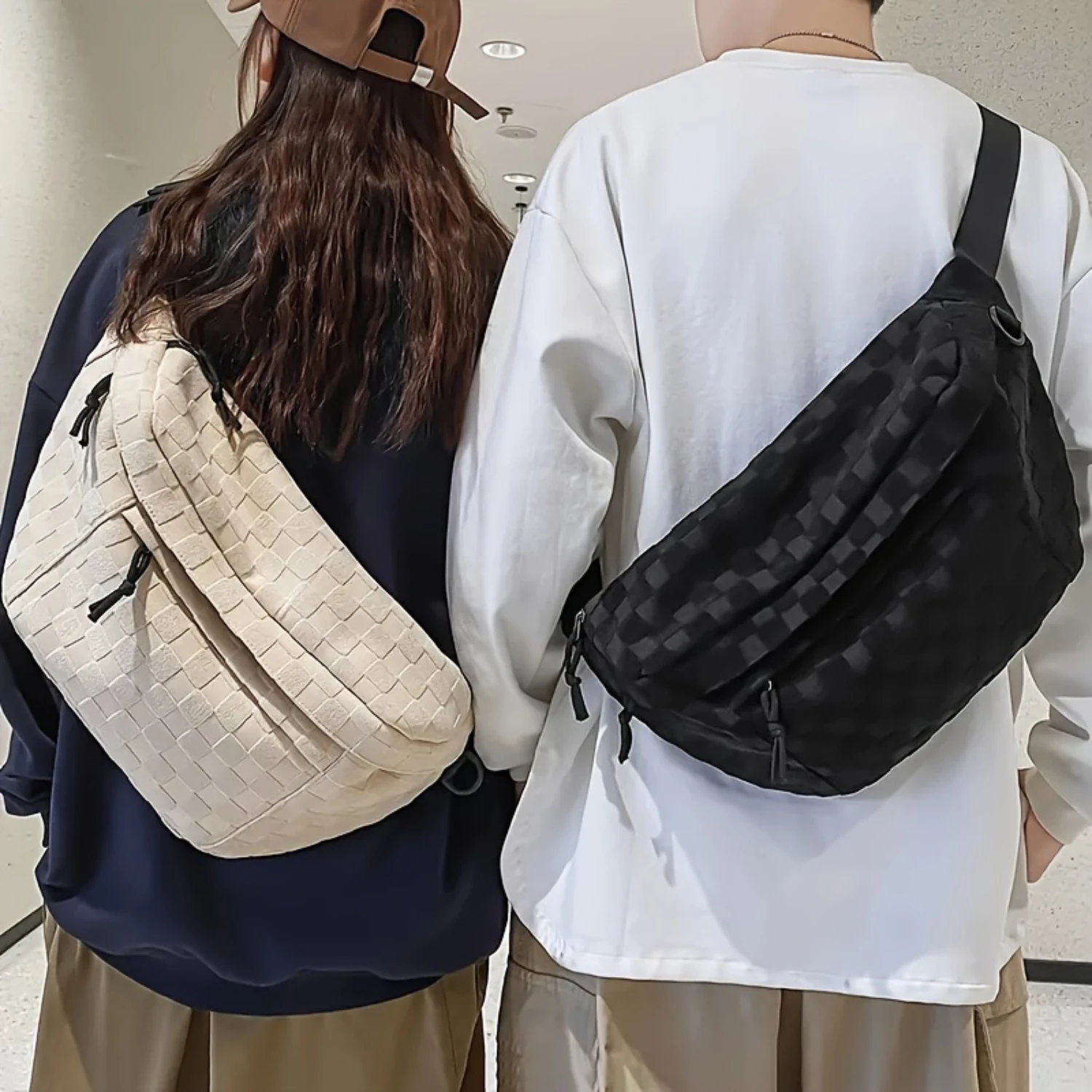 Large Capacity Crossbody Bag, Fashion Chest Sling Bag, Women's Casual Shoulder Purse & Waist Fanny Pack
Large Capacity Crossbody Bag, Fashion Chest Sling Bag, Women's Casual Shoulder Purse & Waist Fanny Pack