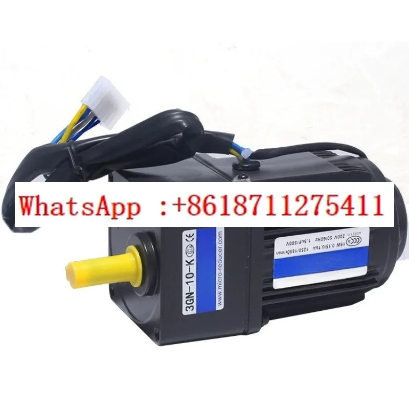 15W 220V AC geared motor 3RK15GN-C speed / variable speed motor Reversible motor
15W 220V AC geared motor 3RK15GN-C speed / variable speed motor Reversible motor