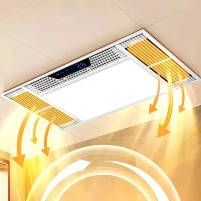 Обогреватель для ванной комнаты, новый стиль, для домашнего использования, встроенный потолочный воздушный обогрев Yuba, вытяжной вентилятор, освещение, встроенное освещение «пять в одном»
Обогреватель для ванной комнаты, новый стиль, для домашнего использования, встроенный потолочный воздушный обогрев Yuba, вытяжной вентилятор, освещение, встроенное освещение «пять в одном»