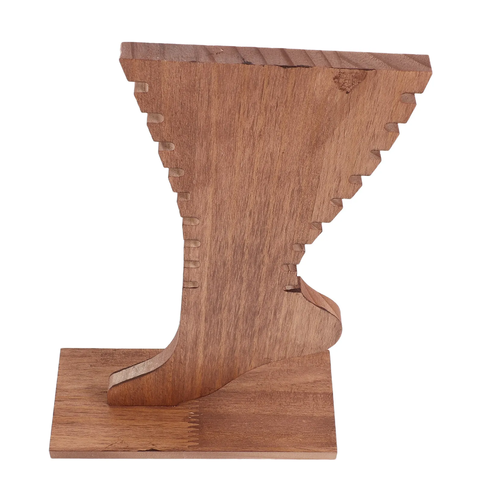 Wooden Anklet Display Stand Walnut Foot Shaped Jewelry Organizer Multi-Slot Layer Boutique Jewelry Retail Display
Wooden Anklet Display Stand Walnut Foot Shaped Jewelry Organizer Multi-Slot Layer Boutique Jewelry Retail Display
