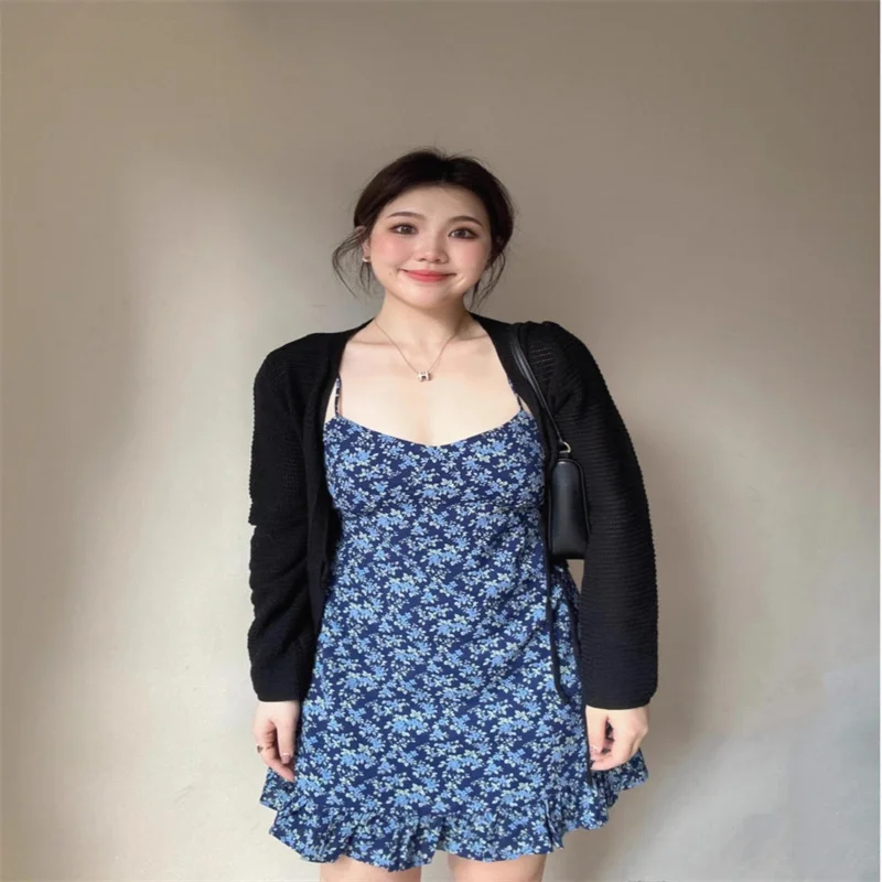 Slimming Floral Print Summer New American Beach Vacation V-Neck Shoulder Strap Women's Dress Sleeveless Fashionable Casual
Slimming Floral Print Summer New American Beach Vacation V-Neck Shoulder Strap Women's Dress Sleeveless Fashionable Casual