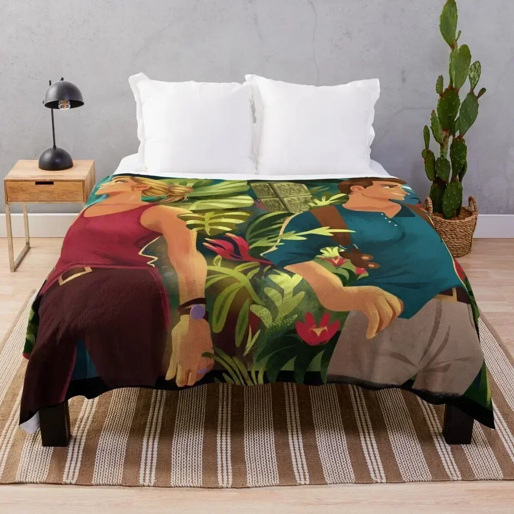 Uncharted Throw Blanket Soft Big Blankets For Baby Soft Beds decorative Blankets
Uncharted Throw Blanket Soft Big Blankets For Baby Soft Beds decorative Blankets