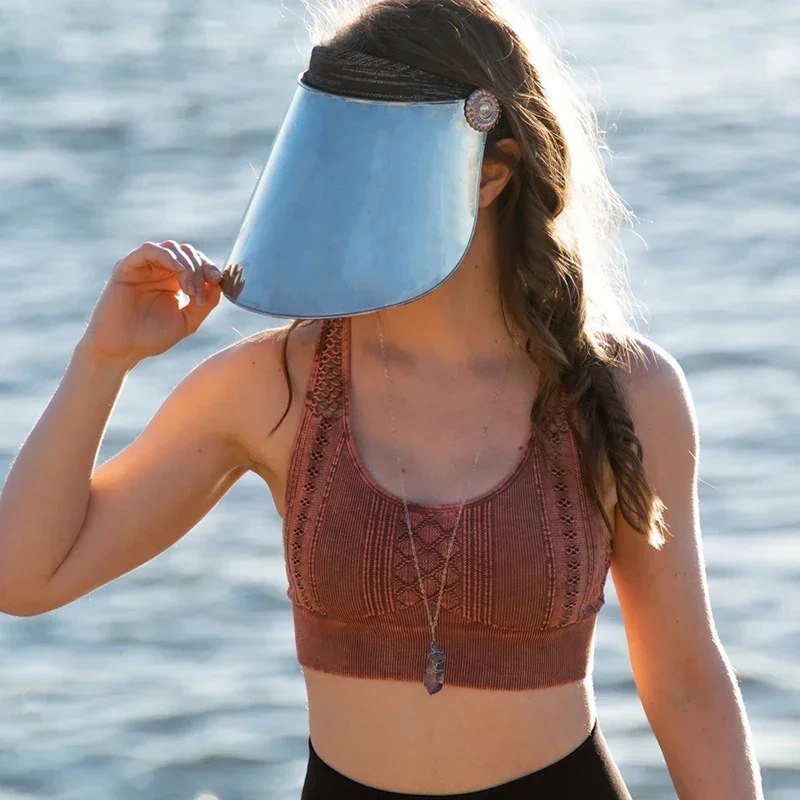 Summer Sun Hat Anti-ultraviolet Full Face Coverage Long Hard Large Brim Beauty Hat Empty Top Breathable Golf Beach Hat
Summer Sun Hat Anti-ultraviolet Full Face Coverage Long Hard Large Brim Beauty Hat Empty Top Breathable Golf Beach Hat
