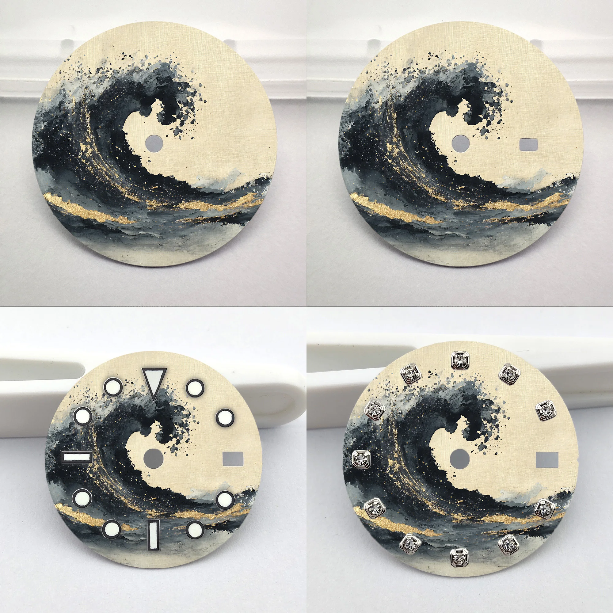 28.5mm 35mm Creative Dial NH35 dial Fit NH34 NH35 movement DIY watch replacement parts Men's watch dial Image printing dial
28.5mm 35mm Creative Dial NH35 dial Fit NH34 NH35 movement DIY watch replacement parts Men's watch dial Image printing dial