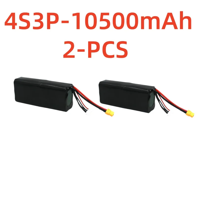 Kluosi 16.8V Li-ion Battery 14.8V High Capacity 10.5Ah 10Ah 4S3P UAV Rechargeable for RC Airplane Drone Quadrotor XT60 XT30
Kluosi 16.8V Li-ion Battery 14.8V High Capacity 10.5Ah 10Ah 4S3P UAV Rechargeable for RC Airplane Drone Quadrotor XT60 XT30