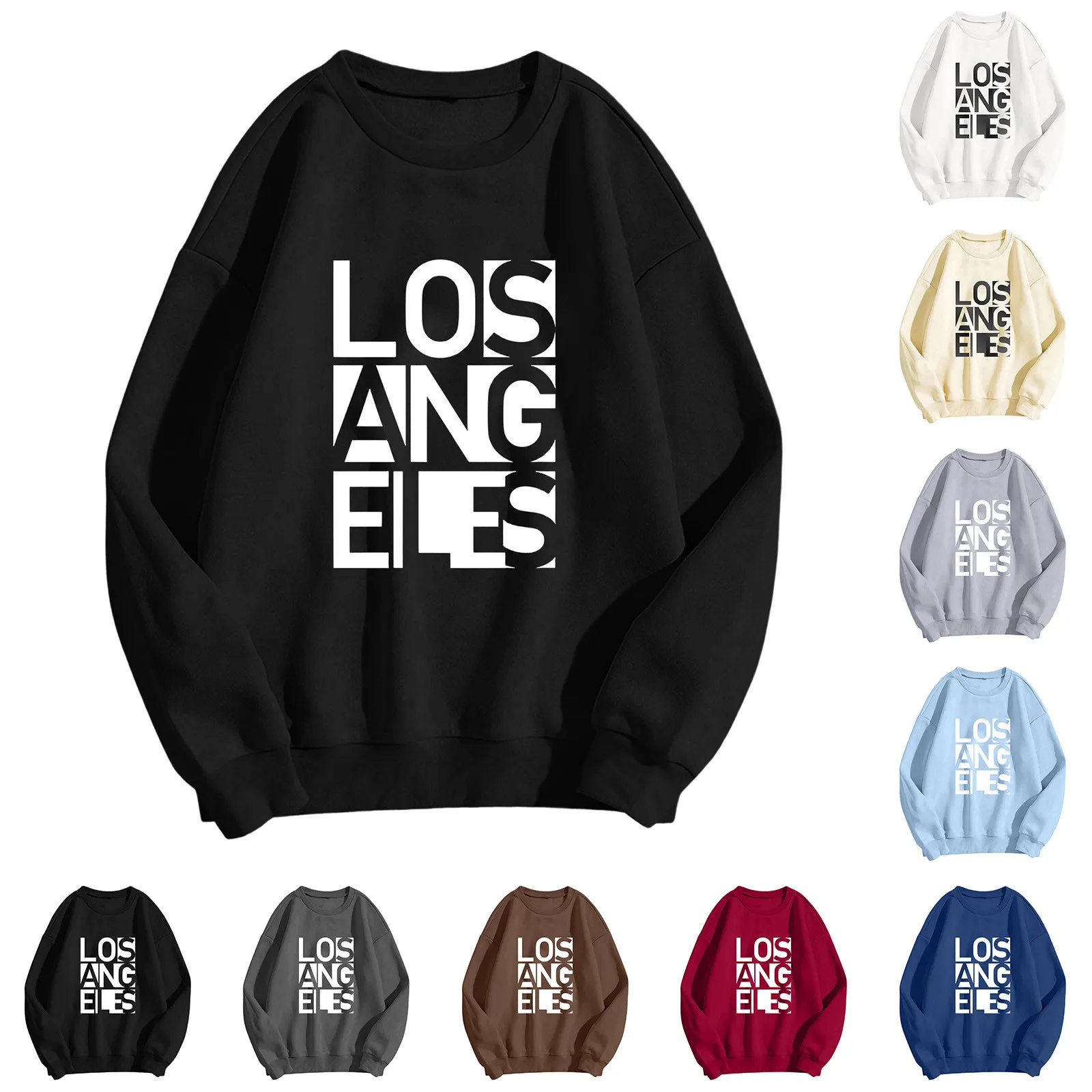 Womens Sweatshirt No Hoodie Women Fashion Sweatshirts Round Neck Cute Pullover Long Sleeve Drawstring Sweatpants Outfits Set
Womens Sweatshirt No Hoodie Women Fashion Sweatshirts Round Neck Cute Pullover Long Sleeve Drawstring Sweatpants Outfits Set