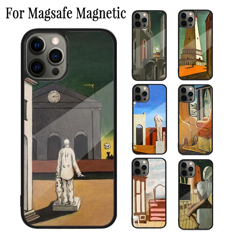 Магнитный чехол Giorgio De Chirico для iPhone 16 15 14 Plus 13 12 Mini 11 Pro Max Magsafe, чехол с беспроводной зарядкой
Магнитный чехол Giorgio De Chirico для iPhone 16 15 14 Plus 13 12 Mini 11 Pro Max Magsafe, чехол с беспроводной зарядкой