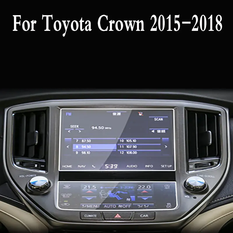 Для Toyota Crown 2015-2021 автомобильный навигационный экран HD защитная пленка из закаленного стекла наклейки для интерьера автомобиля
Для Toyota Crown 2015-2021 автомобильный навигационный экран HD защитная пленка из закаленного стекла наклейки для интерьера автомобиля