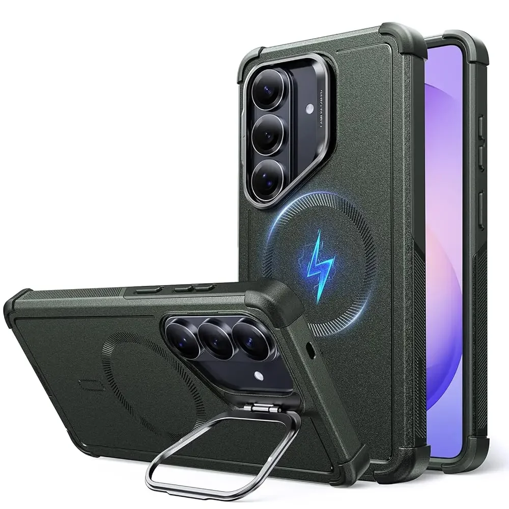 for Samsung Galaxy S26 Ultra Phone Case with Stash Stand, 7X Military-Grade Drop Protection, Shock-Absorbing Rugged Cover, C
for Samsung Galaxy S26 Ultra Phone Case with Stash Stand, 7X Military-Grade Drop Protection, Shock-Absorbing Rugged Cover, C
