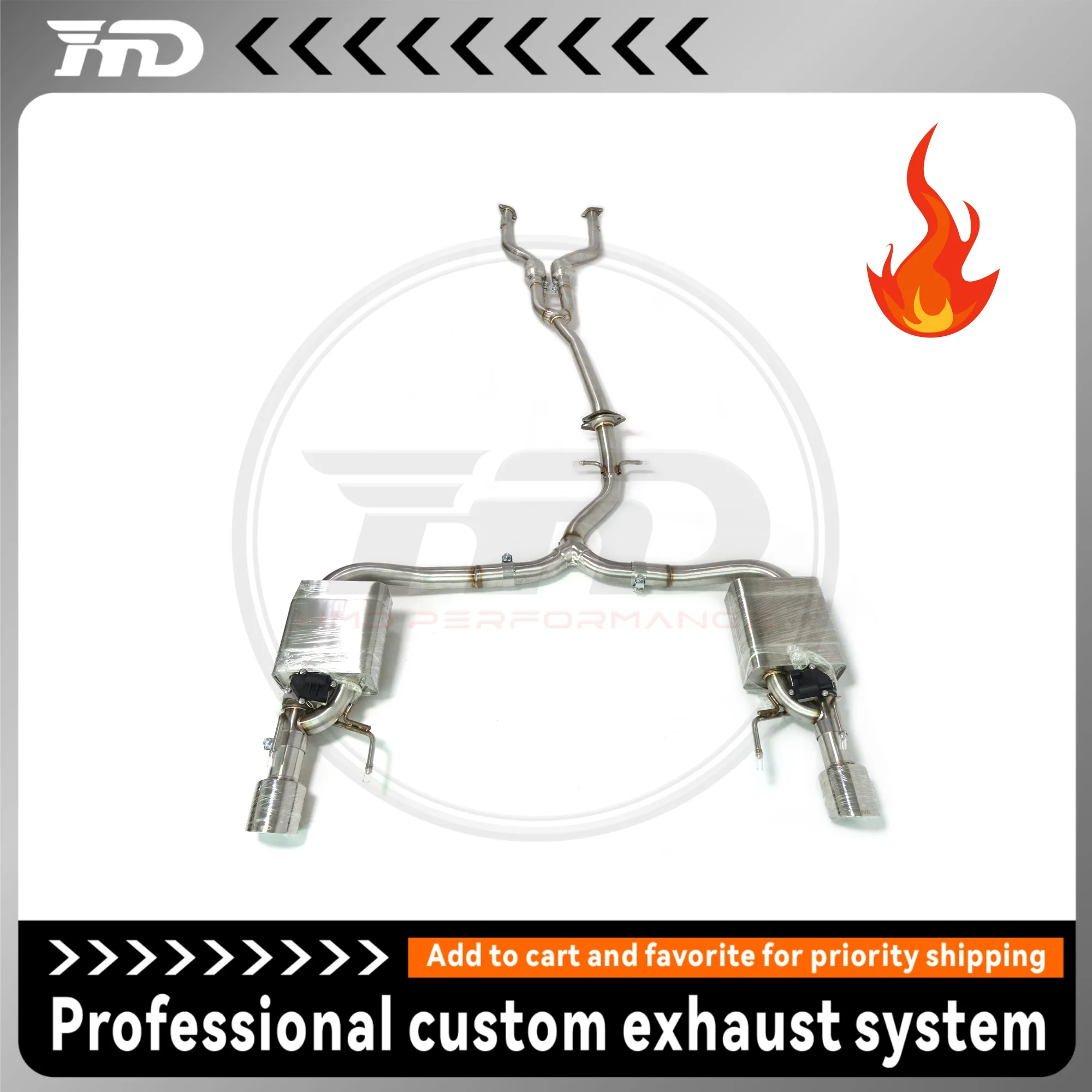 HMD Exhaust System Performance Catback for LEXUS IS250 Auto Electronic Valve Muffler Stainless Steel
HMD Exhaust System Performance Catback for LEXUS IS250 Auto Electronic Valve Muffler Stainless Steel